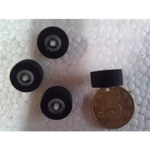 5pcs 13.5mm*6*1.5 car retractor press belt pulley deck audio pressure recorder cassette deck pinch roller tape Card Seat Stereo