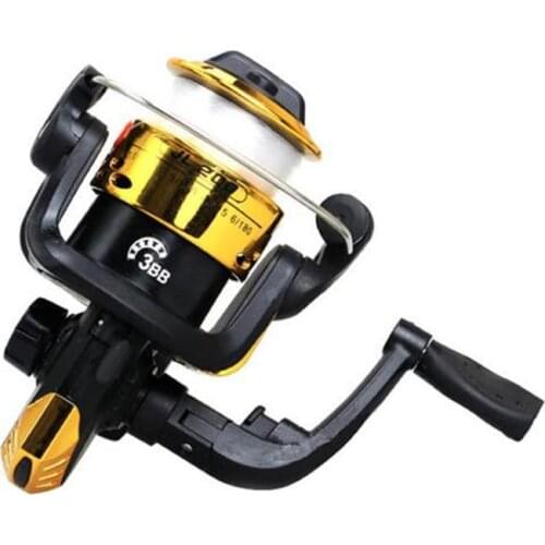 Hot Sale Fishing Reel Aluminum Body Spinning Reel 5.1:1 Speed Ratio Left/Right Hand Fishing Wheel With 40M Fishing Line