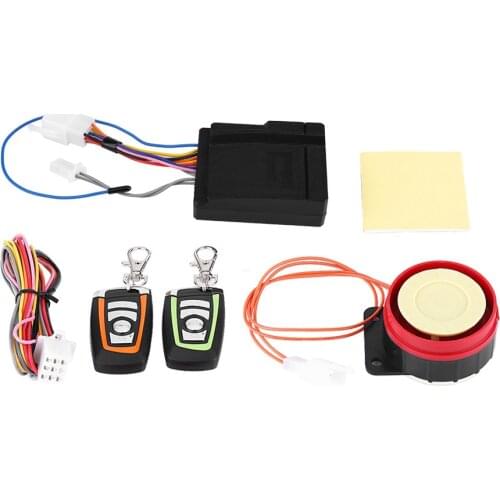 Motorcycle Anti-theft Security Alarm System Remote Control Anti-theft Security Alarm