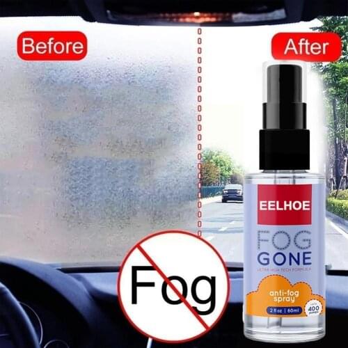 1PCS 60ml Anti-fog Agent Waterproof Rainproof Anit-fog Car Spray Car Window Bathroom Car Accessories Cleaning Cleaner Glass C4F4