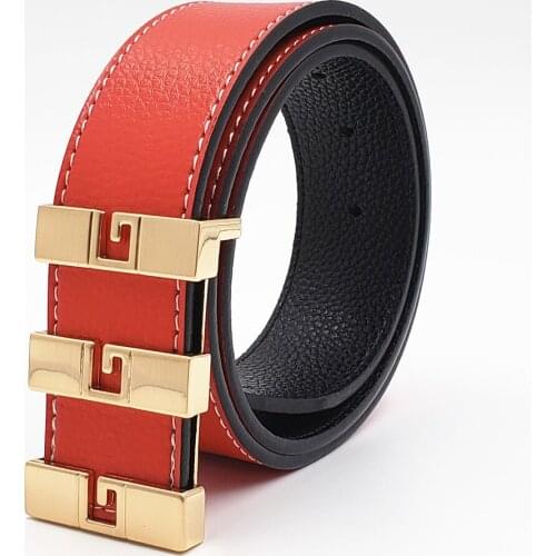 2019 Designer Luxury Belts Cummerbunds for Men Women G Buckle Belt Genuine Leather Belt Fashion Smooth Buckle Waistband