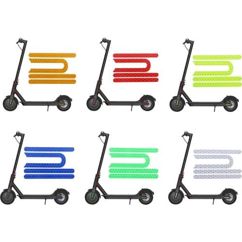 4Pcs/set Front Rear Wheel Tyre Cover Protective Shell Reflective Sticker For M365 Electric Scooter Skateboard Parts