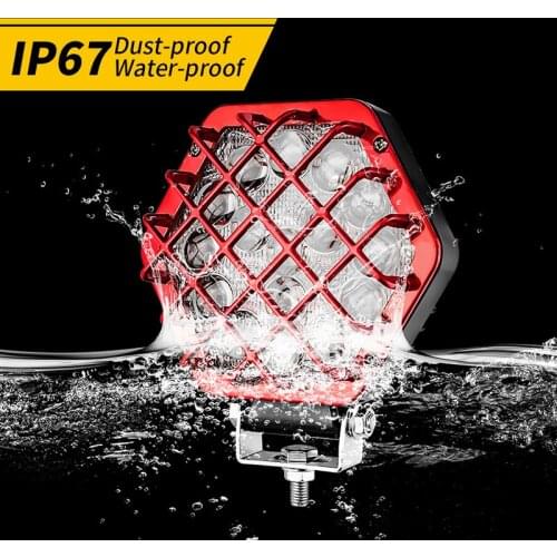 5 Inch LED Work light 48W 4800LM Car IP67 Waterproof Offroad Spotlight Driving Lamps For Truck SUV Motorcycle Boat Forklift use