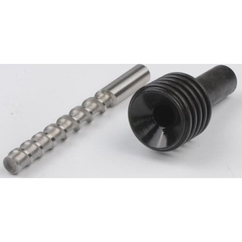 8MM x 82MM Ceramic Mud Powder Extruder Micro Screw Throat Feed Rod Feed Rod 3D Printer Accessories