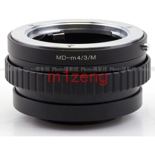 MD-M43 Macro Focusing Helicoid Adapter for minolta md mc Lens to panasonic M43 em1 em5 em10 gh4 gh5 gf8 GF3 E-P1 EPL7 camera