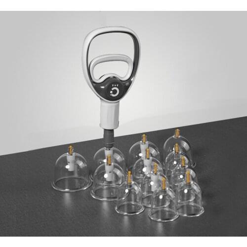 Cupping Household Cover Cupping Glass Gas Tank Vacuum Set Suction Beauty Salon Special Tank Dampness Removal 24 Cans Dial
