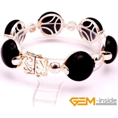 GEM-inside Silver Bracelets
