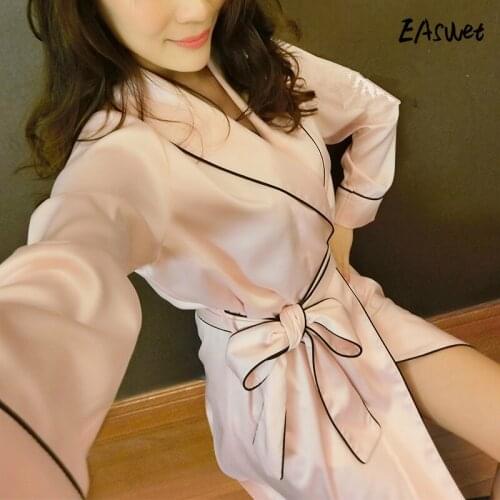 Summer Silk Satin Wedding Bride Bridesmaid Floral Bathrobe Short Kimono Night Bath Robe Fashion Dressing Gown Women bathroom