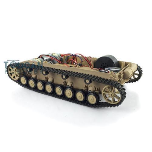 Henglong 1/16 German Panzer IV F RC Tank 3858 Chasis W/ Plastic Tracks Wheels TH00274