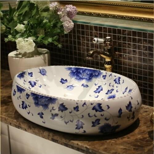 Bathroom ceramic sinks china wash basin Ceramic Counter Top Wash Basin Bathroom Sinks washroom sinks