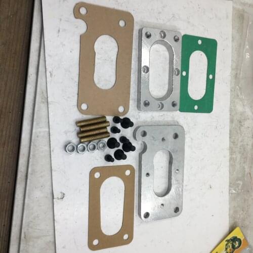 SherryBerg fajs EMPI Weber carb Carburetor Adapter kit for toyota nissan datsun suzuki Plate FOR MIKUNI 32/36 dgev dgv 38/38 dg