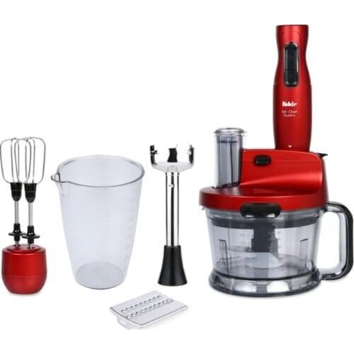 Mr.chef Quadro Red 1000 W Blender Set