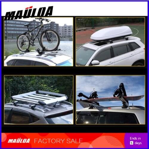 High quality 2 pieces Alumiunium alloy silver color roof cross bar for HIGHLANDER highlander 2009-2011 2012-2014 2015-2018