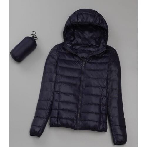 Female Ultra Light Down Jackets Fat Girl Outwear Down Parka Woman Hooded 4Xl-7Xl Plus Size White Duck Down Jacket