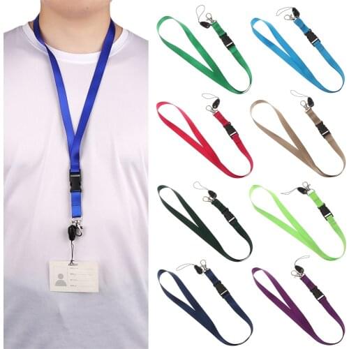 Fashion Colorful Phone Lanyard Personality Neck Strap Lanyards Keys ID Card Gym Mobile Phone Strap USB Badge Lanyard Camera Rope