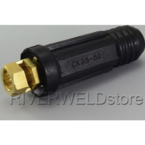 CS3550 Cable Connector Plug 35-50mm2 300-400A For Plasma & TIG Welding Machine