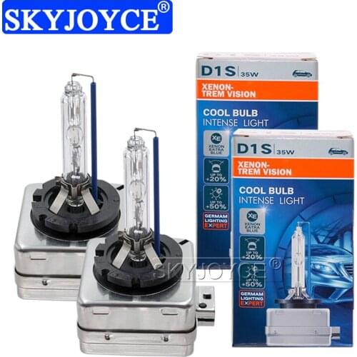 SKYJOYCE 2PCS Universal Super Bright D1S Xenon Bulbs 35W D1S D2S D3S D4S Auto HID Headlight Lamps 4300K 6000K 8000K Car Lights
