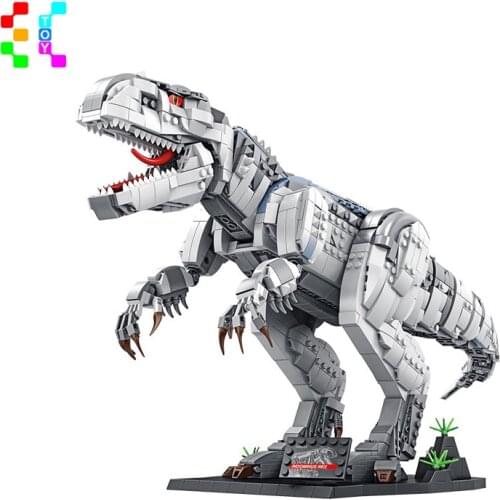 Camp Cretaceous Dinosaurs Electronic Assemble Constructor Educational Sounding Toys For Children With Color Box Holiday Gifts