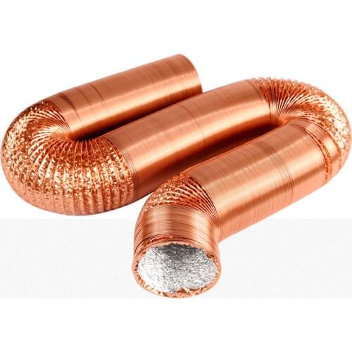 Korean style roast barbecue stove exhaust pipe thickening aluminum foil pipe chimney flue expansion tensile BBQ smoke tube