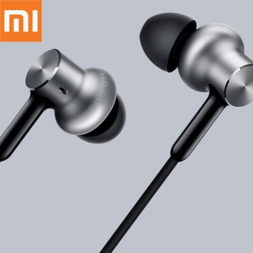 Original Xiaomi Mi In-Ear Hybrid Pro HD Earphone With Mic Noise Cancelling Mi Headset with MIC for Huawei Redmi 4 Mobile Phones