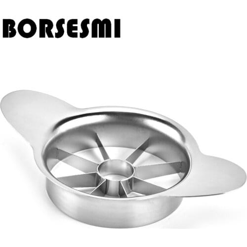 High quality Stainless steel Apple slicer fruit corers tool cutter multi-purpose stainless steel fruit vegetable tools