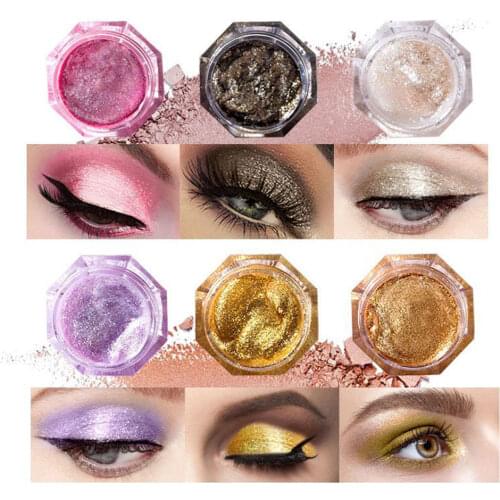 10 Colors Eye Shadow Shimmer Diamond Maquillaje Shimmer Light Liquid Shine Diamond Sparkle Long-Lasting EyeShadow TSLM1