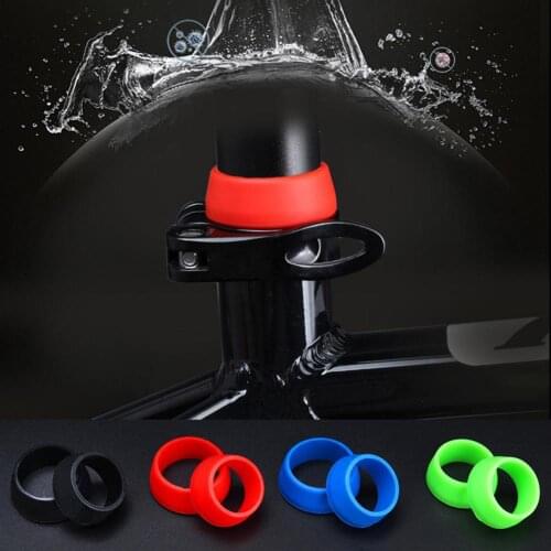 1Pc Bicycle Seat Post Rubber Ring Dust Cover Cycling Silicone Waterproof Mountain Bike Seatpost Protective Case Ring