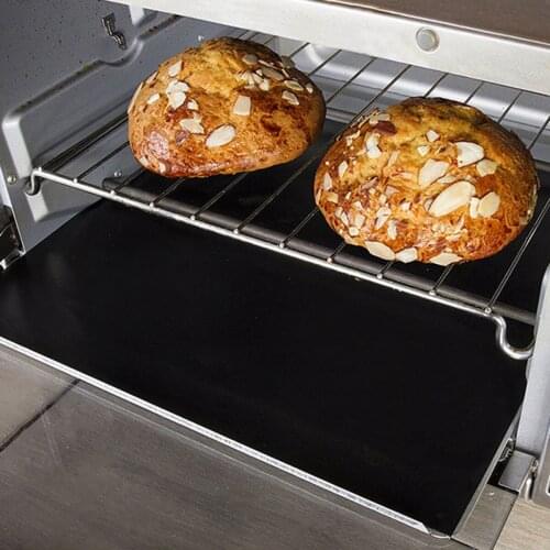 2Pcs Baking Mat Non-Stick Oven Liners Reusable Heat Resistant Oven Cooker Mat Bakeware Kitchen Supplies