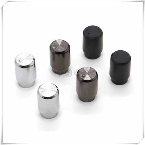 5 Pieces Plastic Flower Shaft Knob Diameter 10mm Height 15.5mm Potentiometer Encoder Knob Gear Shaped Inner Hole 6mm