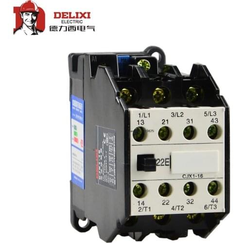 DELIXI AC Contactor CJX1-16/22 CJX1-22/22 3TB42 CJX1-12/22 CJX1-9/22