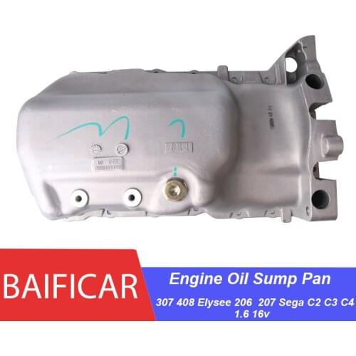 Baificar Brand New Oil Pan Sump 9641444680 For Peugeot 1007 206 207 307 Partner Citroen Berlingo C2 C3 C4 Saxo Xsara Picasso 1.6