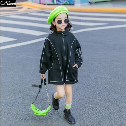 Cultiseed Girls Korean Long Sleeve Jumpsuits Overalls Big Children Girls Trutleneck Holiday Loose Casual Short Pant Rompers