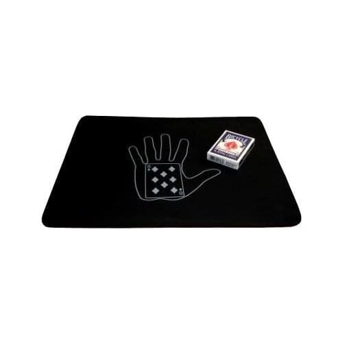 Double faced Card Mat Black Color (39*30cm) - Magic Trick,Stage,Party Trick,Close Up,Illusions,Accessories,Magia Toys,Joke
