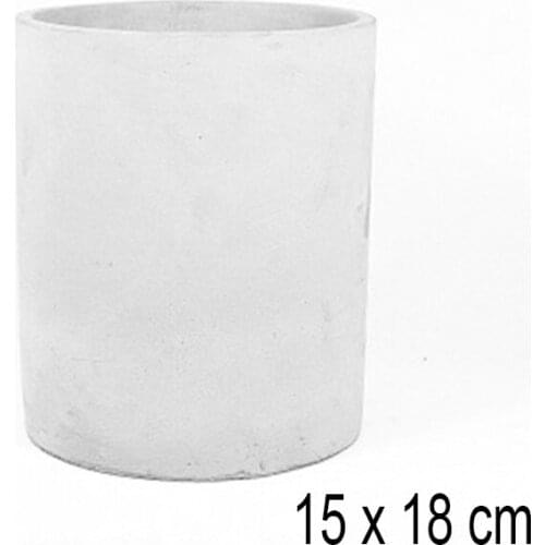 Silica gel mold concrete flower cement plant pot molds cylindrical with bottom hole 3d vase mold potting home crafts mold