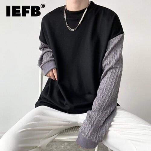 IEFB Mens Knitted Hoodies
