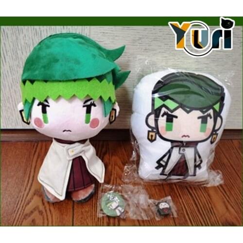 Yuri JOJOS Bizarre Adventure Rohan Kishibe Plush 20cm Doll with Clothes Toy stuffed Soft Pillow cute limit Kids Gift C