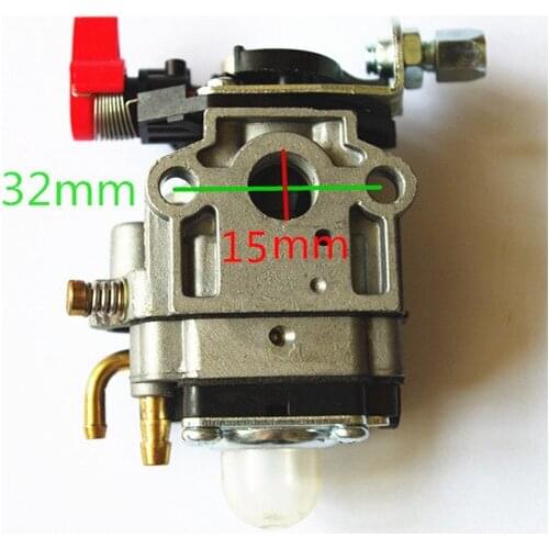 TH43 Carburetor 15mm for Kawasaki TH43 TH48 TH52 KBL43 KBL48 Brush cutter trimmer replacement