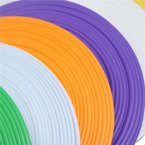 1pcs 8m/9 Color car hub shape protection strip car DIY design decorative strip PVC material soft and durable sticky