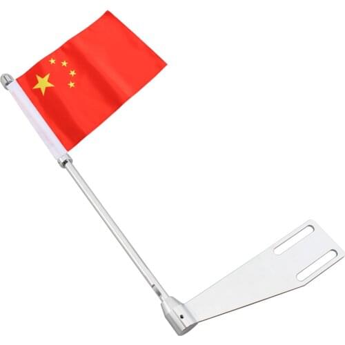 Motorcycle China Luggage Rear Side Mount Luggage Rack Flag Pole For Indian Dark Horse Chieftain Chief Roadmaster