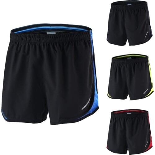 Arsuxeo Mens 2 in 1 Running Shorts Quick Dry Marathon Running Shorts Training Fitness Running Cycling Pockets Sports Shorts