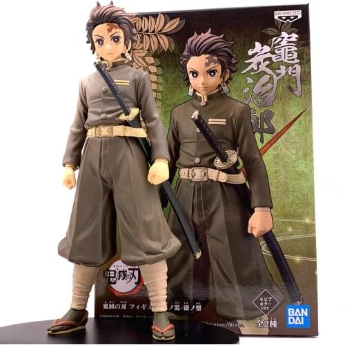 Tronzo Original BANPRESTO Anime Demon Slayer Kamado Tanjirou Special Color Figure Warrior Model Figuals Toys Gifts