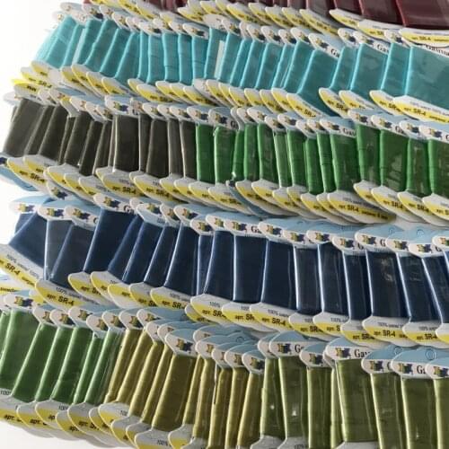 Hight quality 4 mm 1/8 inch Wide 100% Pure Mulberry Silk Ribbon for Embroidery Handcraft Double Faced Thin Taffeta Silk Trim