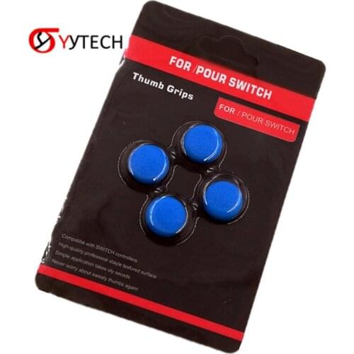 TPU Thumb Stick Grips 4 in 1 Thumbstick Covers Caps Protective Cases for Nintendo Switch