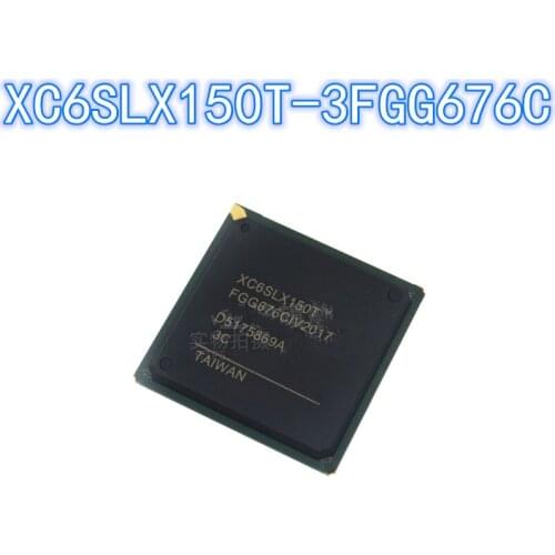 1PCS Original XC6SLX150T-3FGG676C BGA-676 XC6SLX150T BGA676 Embedded-FPGA Field Programmable Gate Array