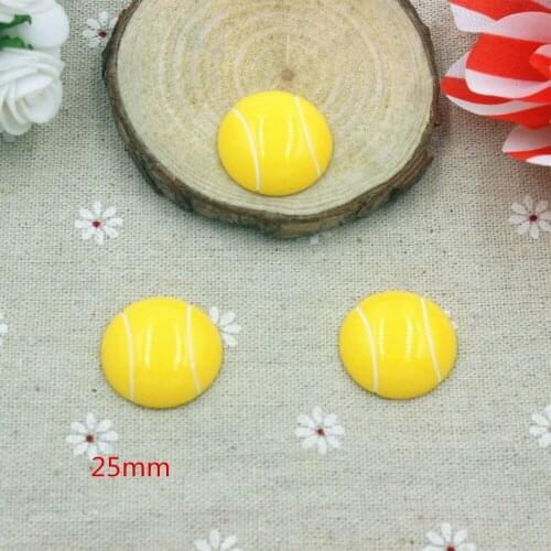 15pcs/lot resin cabochons accessories new arrival resin baseball kids jewelry decoration