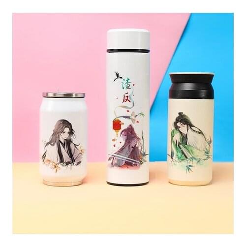 Anime Scum Villain Self Saving System Shen Qingqiu Luo Binghe Fashion Creative Vacuum Cup Student Water Bottle Thermos Cup NEW