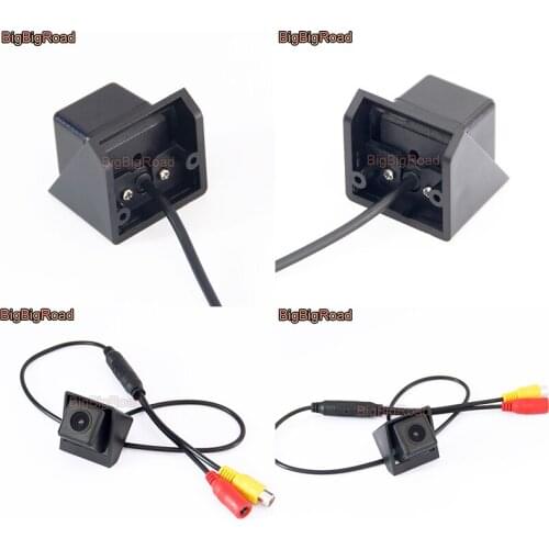 BigBigRoad For Ssangyong New Actyon Korando Car HD Rear View Parking CCD Camera Auto Backup Monitor Waterproof