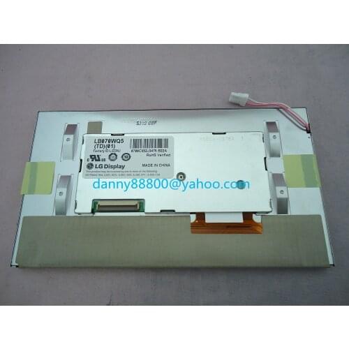 Free DHL/EMS 100% New LB070WQ5 LB070WQ5-TD01 LB070WQ5(TD)(01) for Buick Regal CAR GPS navigation LCD screen display module panel