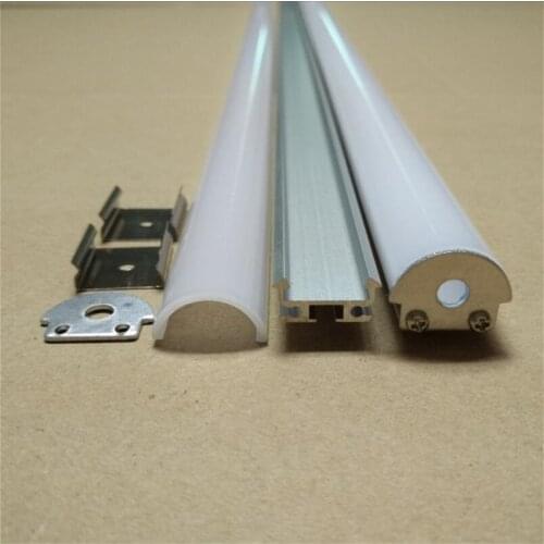 Free shipping 2M/pcs 34m/lot led aluminum profile for led strips,LED-Aluminium profile