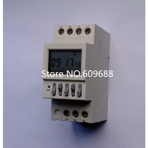 NKG-2 LCD Microcomputer Time Switch DIN RAIL Digital Programmable Ttimer Switch time relay